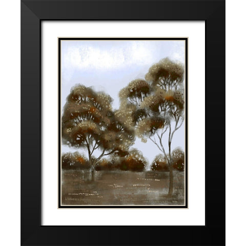 Cloudy Safari 1 Black Modern Wood Framed Art Print with Double Matting by Boho Hue Studio