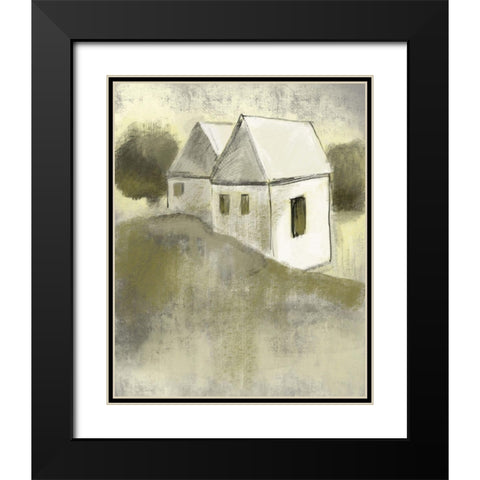 arthtone Homes 1 Black Modern Wood Framed Art Print with Double Matting by Boho Hue Studio