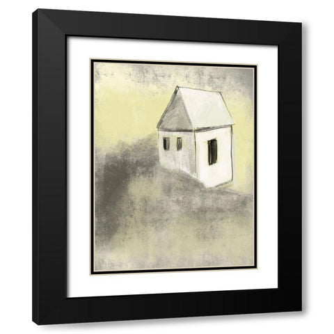 Earthtone Homes 2 Black Modern Wood Framed Art Print with Double Matting by Boho Hue Studio