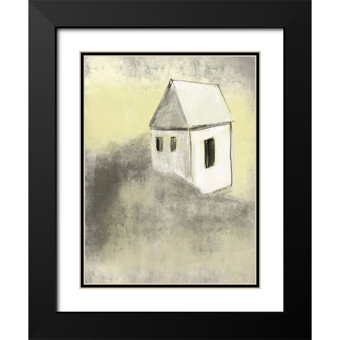 Earthtone Homes 2 Black Modern Wood Framed Art Print with Double Matting by Boho Hue Studio
