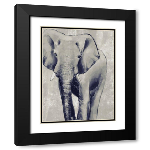 Wild Strong 3 Black Modern Wood Framed Art Print with Double Matting by Boho Hue Studio