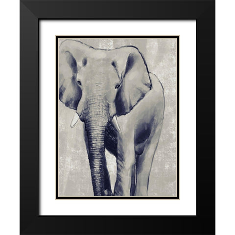 Wild Strong 3 Black Modern Wood Framed Art Print with Double Matting by Boho Hue Studio