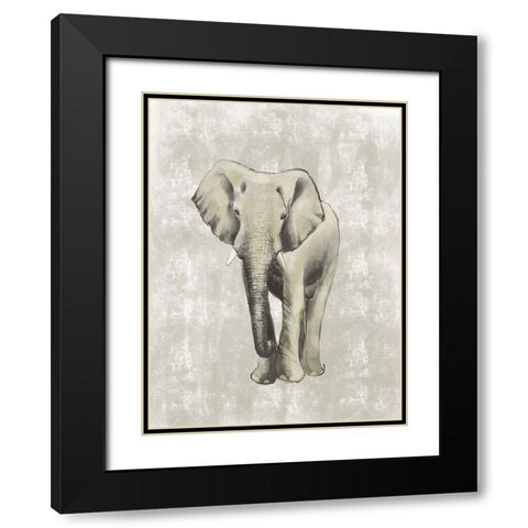Wild Strong 4 Black Modern Wood Framed Art Print with Double Matting by Boho Hue Studio