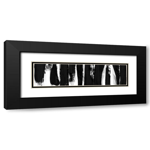 Over the Top2 Black Modern Wood Framed Art Print with Double Matting by Alvarez, Cynthia