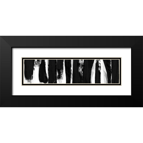 Over the Top2 Black Modern Wood Framed Art Print with Double Matting by Alvarez, Cynthia