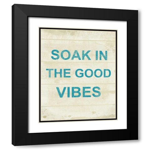 Bath 2 Black Modern Wood Framed Art Print with Double Matting by Alvarez, Cynthia