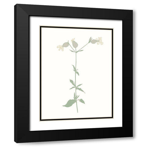 Wildflower Champion Black Modern Wood Framed Art Print with Double Matting by Sweet Melody Designs