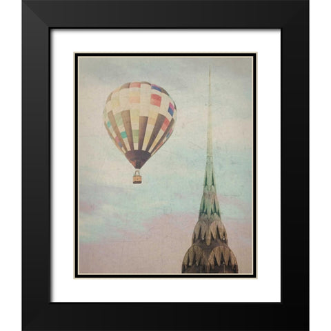 Chrysler  Balloon Black Modern Wood Framed Art Print with Double Matting by Davis Ashley