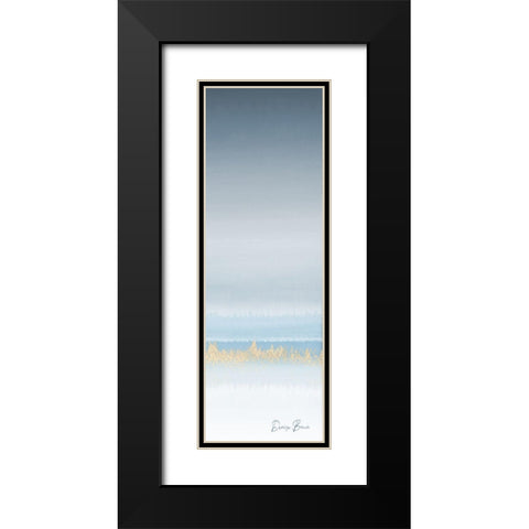 Tranquil Horizon 3 Black Modern Wood Framed Art Print with Double Matting by Brown, Denise