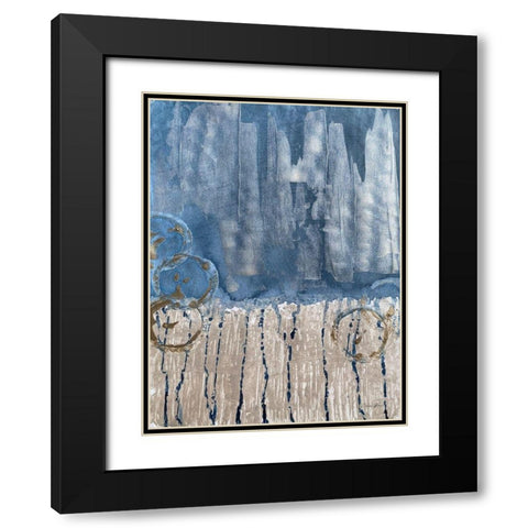 Perfect Day 1 Black Modern Wood Framed Art Print with Double Matting by Brown, Denise