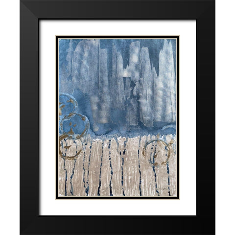 Perfect Day 1 Black Modern Wood Framed Art Print with Double Matting by Brown, Denise