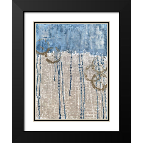 Perfect Day 2 Black Modern Wood Framed Art Print with Double Matting by Brown, Denise