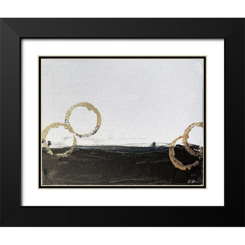 Colt 1 Black Modern Wood Framed Art Print with Double Matting by Brown, Denise