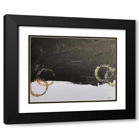Colt 2 Black Modern Wood Framed Art Print with Double Matting by Brown, Denise