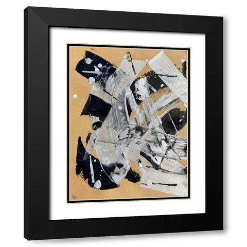 July Afternoon 1 Black Modern Wood Framed Art Print with Double Matting by Brown, Denise