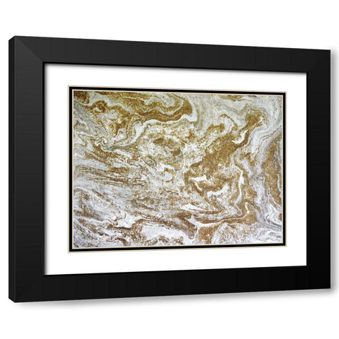 Desert Sands Black Modern Wood Framed Art Print with Double Matting by Brown, Denise