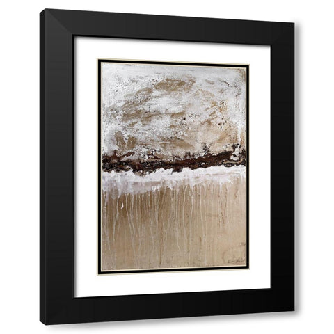 Rainy Day 1 Black Modern Wood Framed Art Print with Double Matting by Brown, Denise