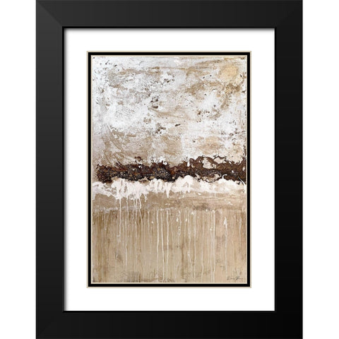 Rainy Day 2 Black Modern Wood Framed Art Print with Double Matting by Brown, Denise