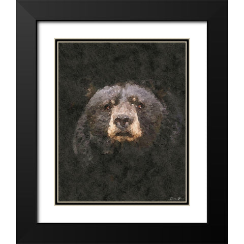 I See You Black Modern Wood Framed Art Print with Double Matting by Brown, Denise