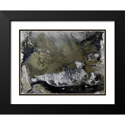 Illustrious Wisdom 1 Black Modern Wood Framed Art Print with Double Matting by Brown, Denise