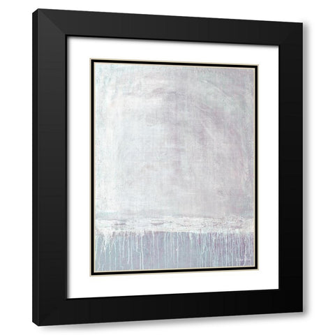 Lilac Lane 1 Pantones 5 Black Modern Wood Framed Art Print with Double Matting by Brown, Denise