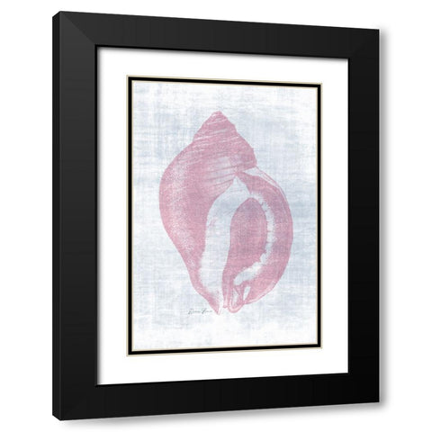 Beautiful Shells 2 Black Modern Wood Framed Art Print with Double Matting by Brown, Denise