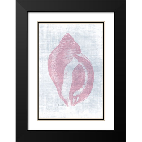 Beautiful Shells 2 Black Modern Wood Framed Art Print with Double Matting by Brown, Denise