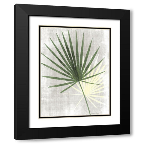 Cabana 1 Black Modern Wood Framed Art Print with Double Matting by Brown, Denise