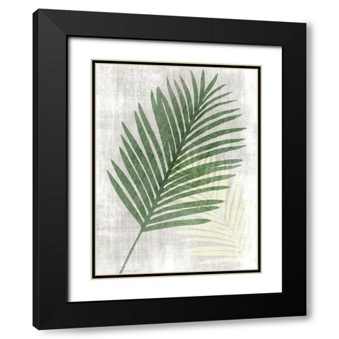 Cabana 2 Black Modern Wood Framed Art Print with Double Matting by Brown, Denise