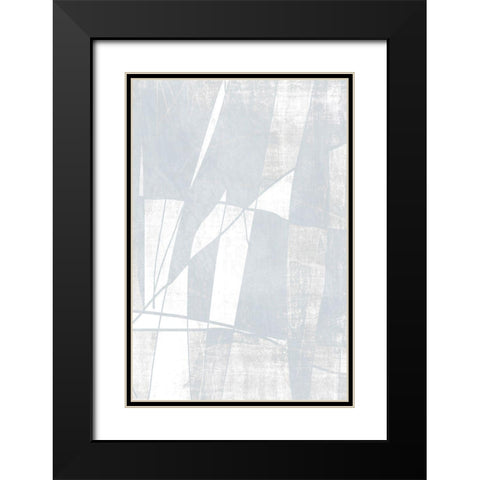 Mayhem Black Modern Wood Framed Art Print with Double Matting by Brown, Denise