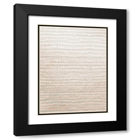 Quiet Waves 1 2.0 Black Modern Wood Framed Art Print with Double Matting by Brown, Denise