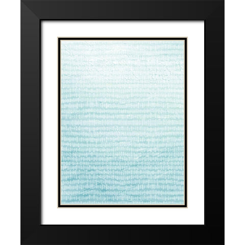 Quiet Waves 2 Black Modern Wood Framed Art Print with Double Matting by Brown, Denise