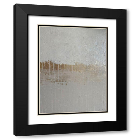 Tranquility 2 Black Modern Wood Framed Art Print with Double Matting by Brown, Denise
