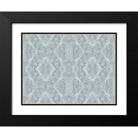Crossed 1 Black Modern Wood Framed Art Print with Double Matting by Brown, Denise