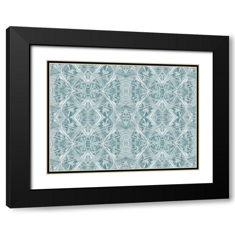 Crossed 2 Black Modern Wood Framed Art Print with Double Matting by Brown, Denise
