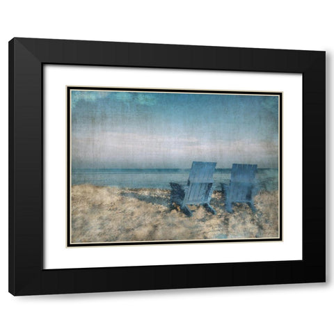 Front Row Black Modern Wood Framed Art Print with Double Matting by Brown, Denise