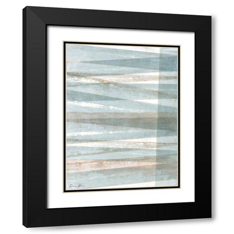 Inspiration Black Modern Wood Framed Art Print with Double Matting by Brown, Denise