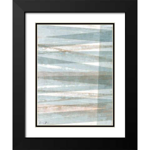 Inspiration Black Modern Wood Framed Art Print with Double Matting by Brown, Denise