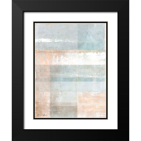 Initiative Black Modern Wood Framed Art Print with Double Matting by Brown, Denise