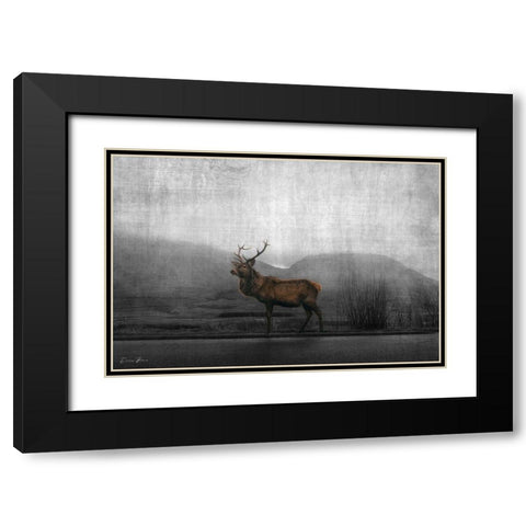 Watch Black Modern Wood Framed Art Print with Double Matting by Brown, Denise