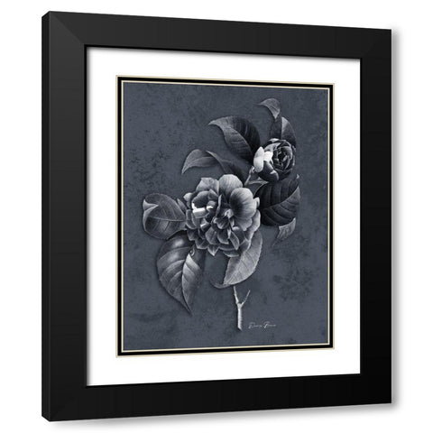 Tranquil Botanical 2 Black Modern Wood Framed Art Print with Double Matting by Brown, Denise