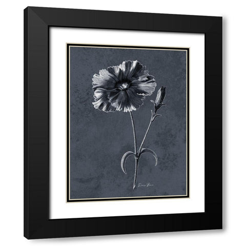 Tranquil Botanical 3 Black Modern Wood Framed Art Print with Double Matting by Brown, Denise