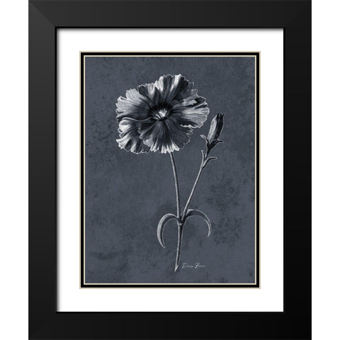 Tranquil Botanical 3 Black Modern Wood Framed Art Print with Double Matting by Brown, Denise