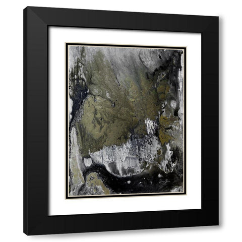 Illustrious Wisdom 2 Black Modern Wood Framed Art Print with Double Matting by Brown, Denise