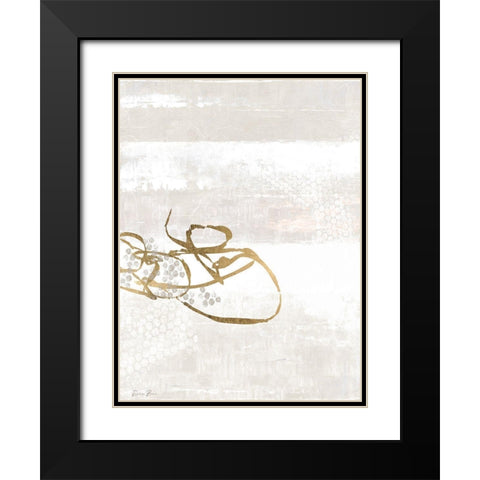 Overcome Black Modern Wood Framed Art Print with Double Matting by Brown, Denise