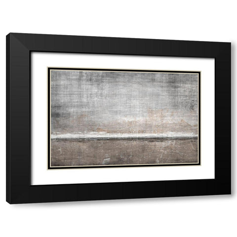 Modern Landscape Black Modern Wood Framed Art Print with Double Matting by Brown, Denise