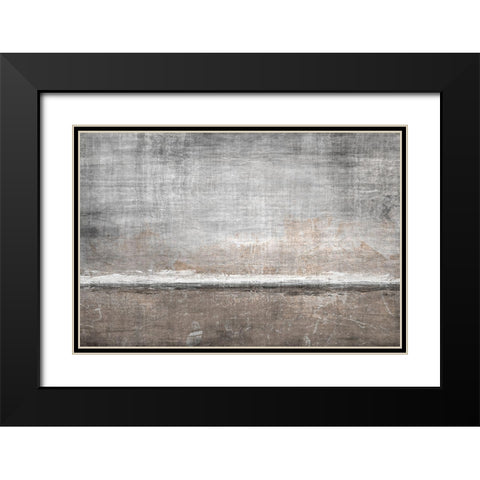 Modern Landscape Black Modern Wood Framed Art Print with Double Matting by Brown, Denise