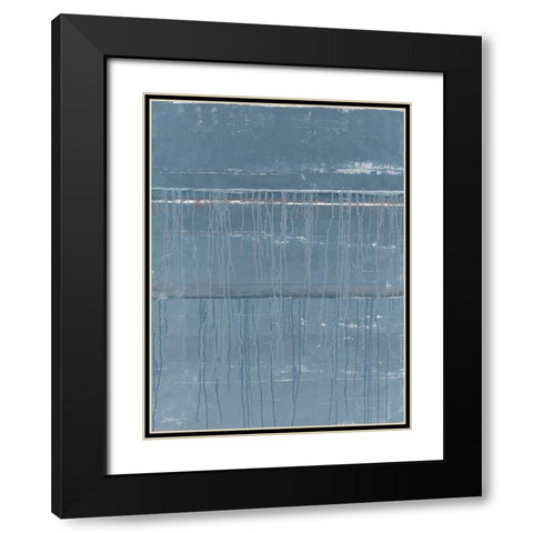 Break Through Black Modern Wood Framed Art Print with Double Matting by Brown, Denise