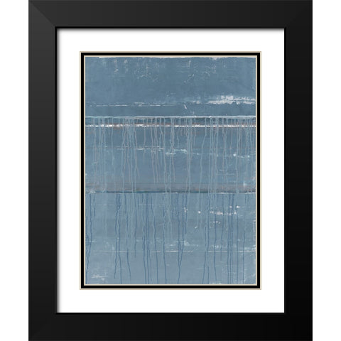 Break Through Black Modern Wood Framed Art Print with Double Matting by Brown, Denise