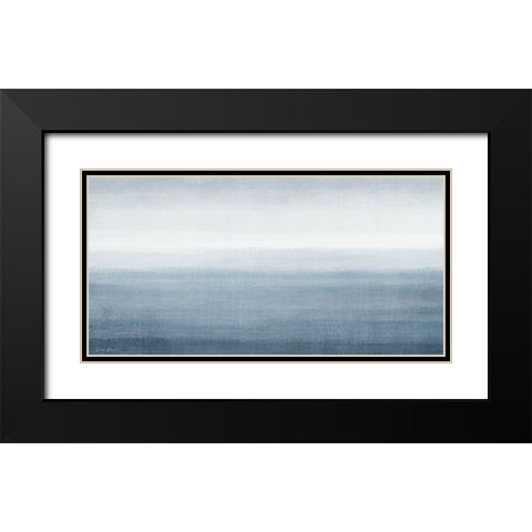 Inner Peace Black Modern Wood Framed Art Print with Double Matting by Brown, Denise